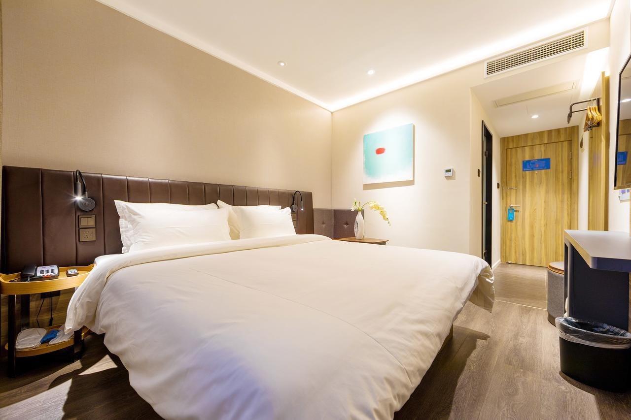 Hanting Premium Hotel Shanghai Dapu Bridge Riyueguang Shopping Mall Eksteriør billede