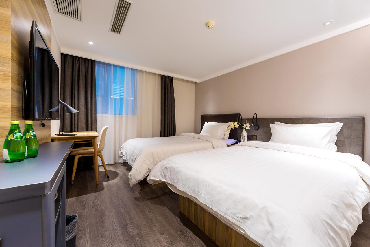 Hanting Premium Hotel Shanghai Dapu Bridge Riyueguang Shopping Mall Eksteriør billede
