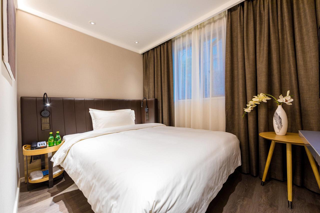 Hanting Premium Hotel Shanghai Dapu Bridge Riyueguang Shopping Mall Eksteriør billede