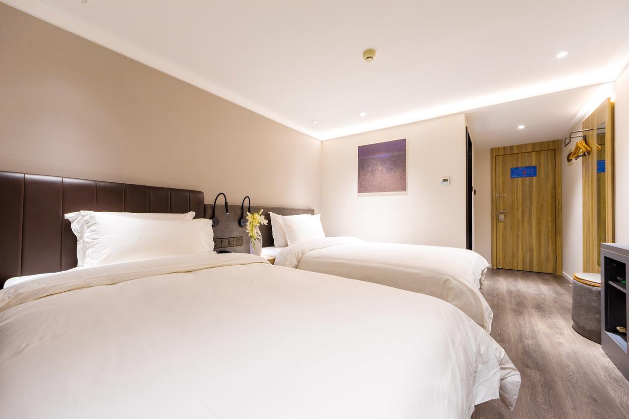 Hanting Premium Hotel Shanghai Dapu Bridge Riyueguang Shopping Mall Eksteriør billede