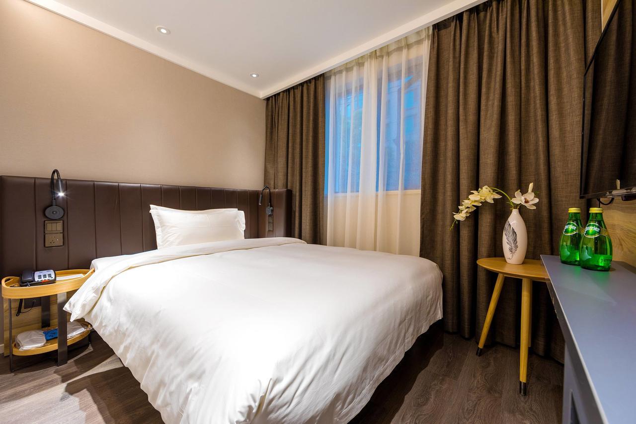 Hanting Premium Hotel Shanghai Dapu Bridge Riyueguang Shopping Mall Eksteriør billede