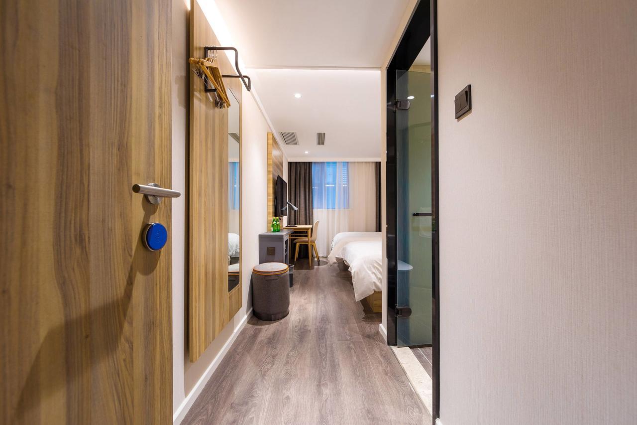 Hanting Premium Hotel Shanghai Dapu Bridge Riyueguang Shopping Mall Eksteriør billede
